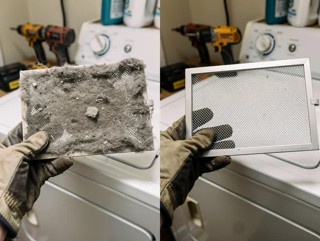 Professional lint trap cleaning by Laguna Niguel Dryer Vent Cleaning in Laguna Niguel