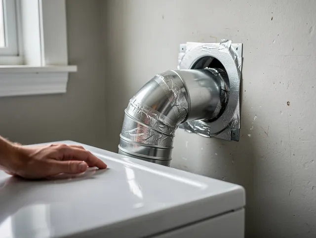 Laguna Niguel Dryer Vent Cleaning expert performing professional dryer vent repair and installation in Laguna Niguel